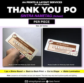 Sintra Nametag